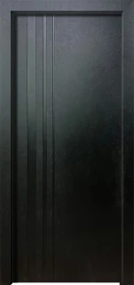 Экошпон с фрезеровкой Zero 35 Loft черный LS 00 929-2